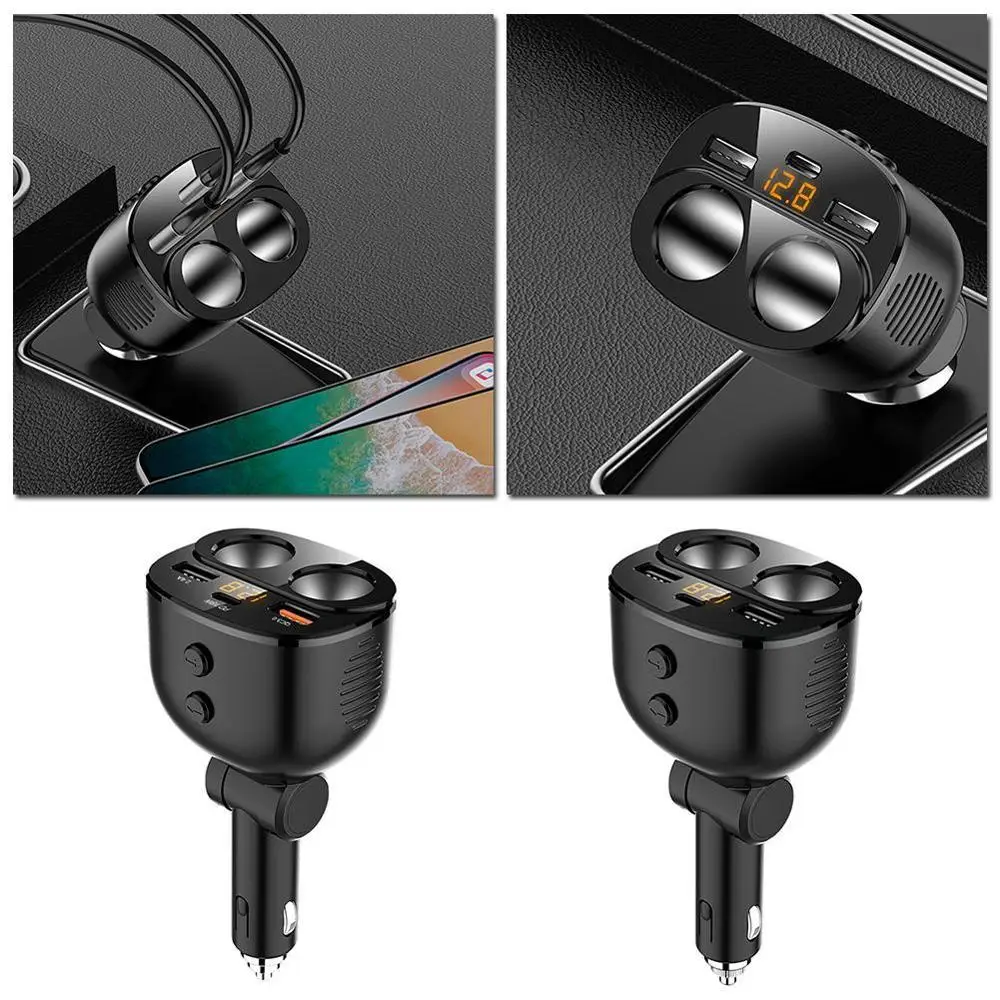 12V разветвитель автомобильного прикуривателя Автомобильный сплиттер разъема