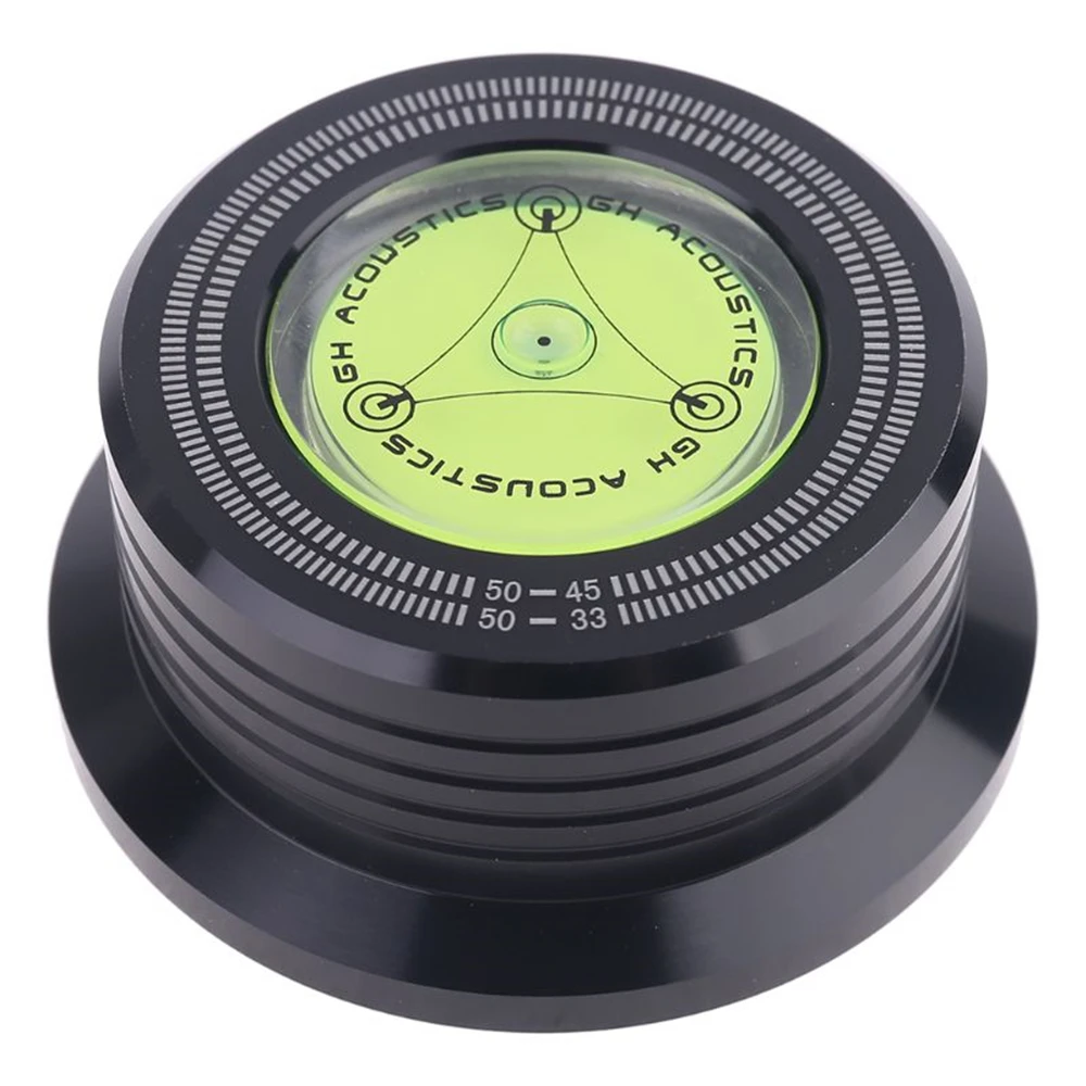 Универсальный 50 Гц LP виниловых дисковый проигрыватель стабилизатор Алюминий Вес