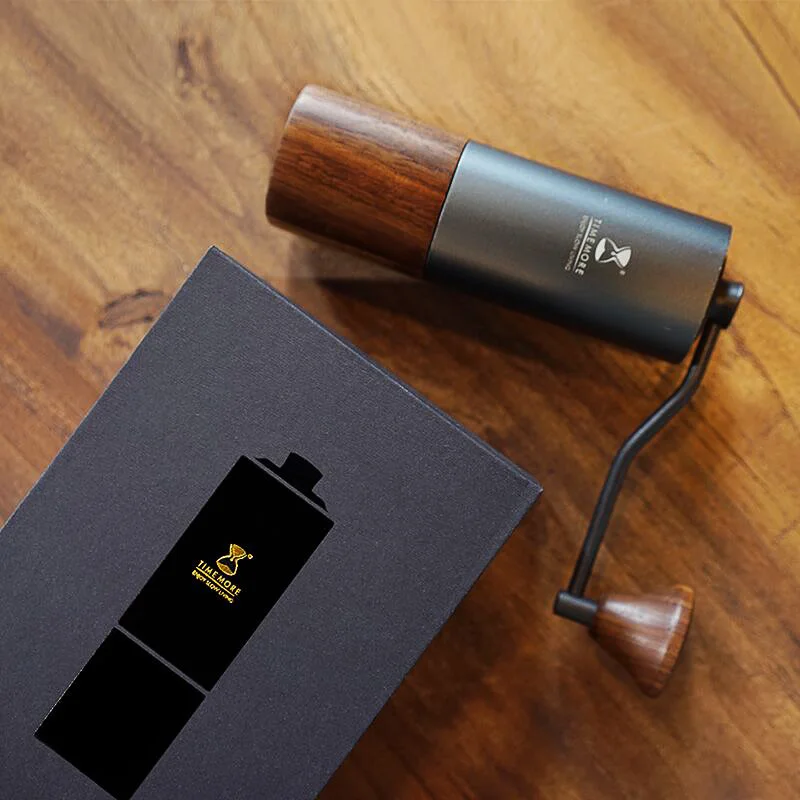 Ручная кофемолка Timemore Модернизированная кофейная мельница каштанового цвета G1 с