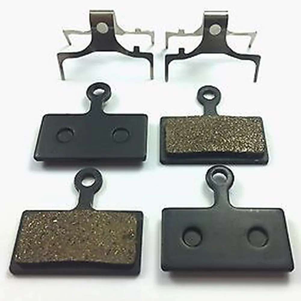 

2 Pairs Bicycle Disc Brake Pads For Shimano BR M615 M666 M675 M785 M985 Cycling Bike Semi Metal Resin Brake Pads Spare Parts