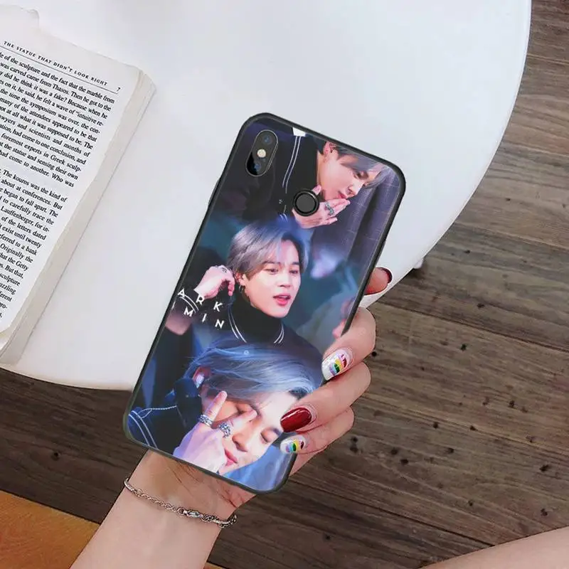 

kpop Park Jimin Jungkook pattern cute Phone Case For Xiaomi Redmi note 7 8 9 t k30 max3 9 s 10 pro lite