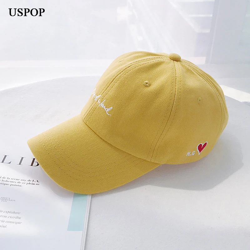 Бейсболки USPOP для мужчин и женщин модная кепка с надписью вышивкой повседневные