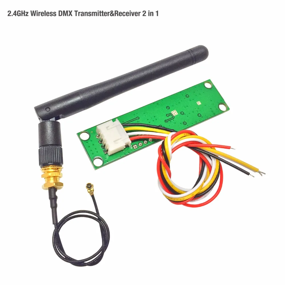 2 в 1 беспроводной передатчик по протоколу DMX приемник DMX512 модуль PCB плата для Moving