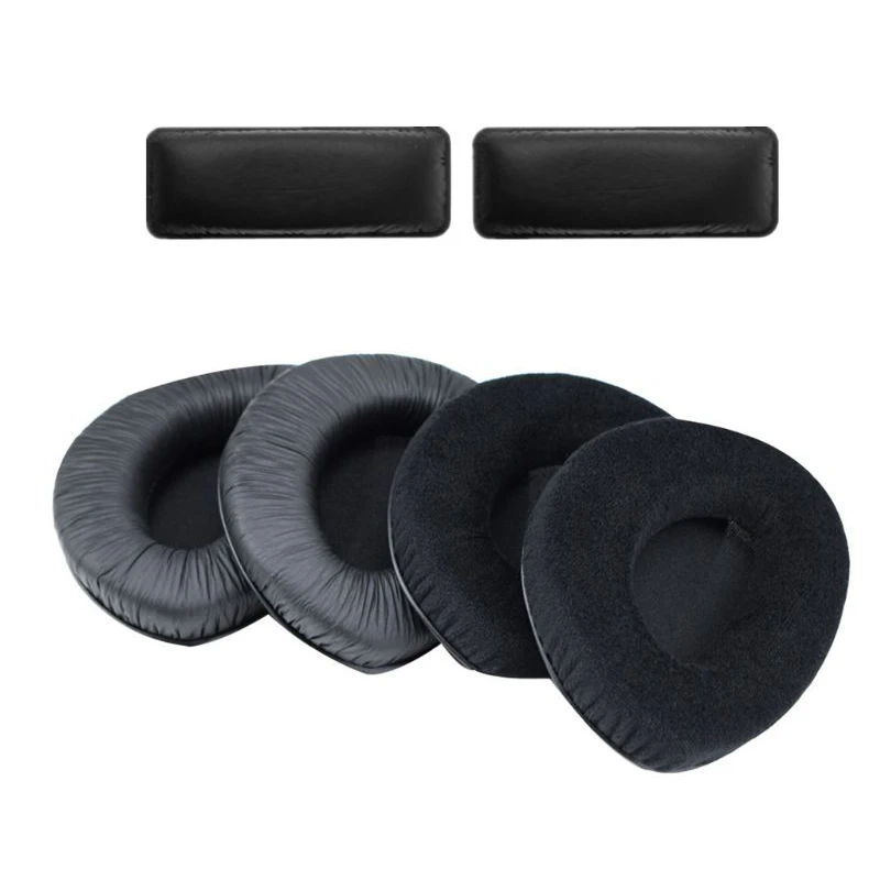 1 комплект мягкие кожаные/фланелевые подушечки для ушей с пряжками головная