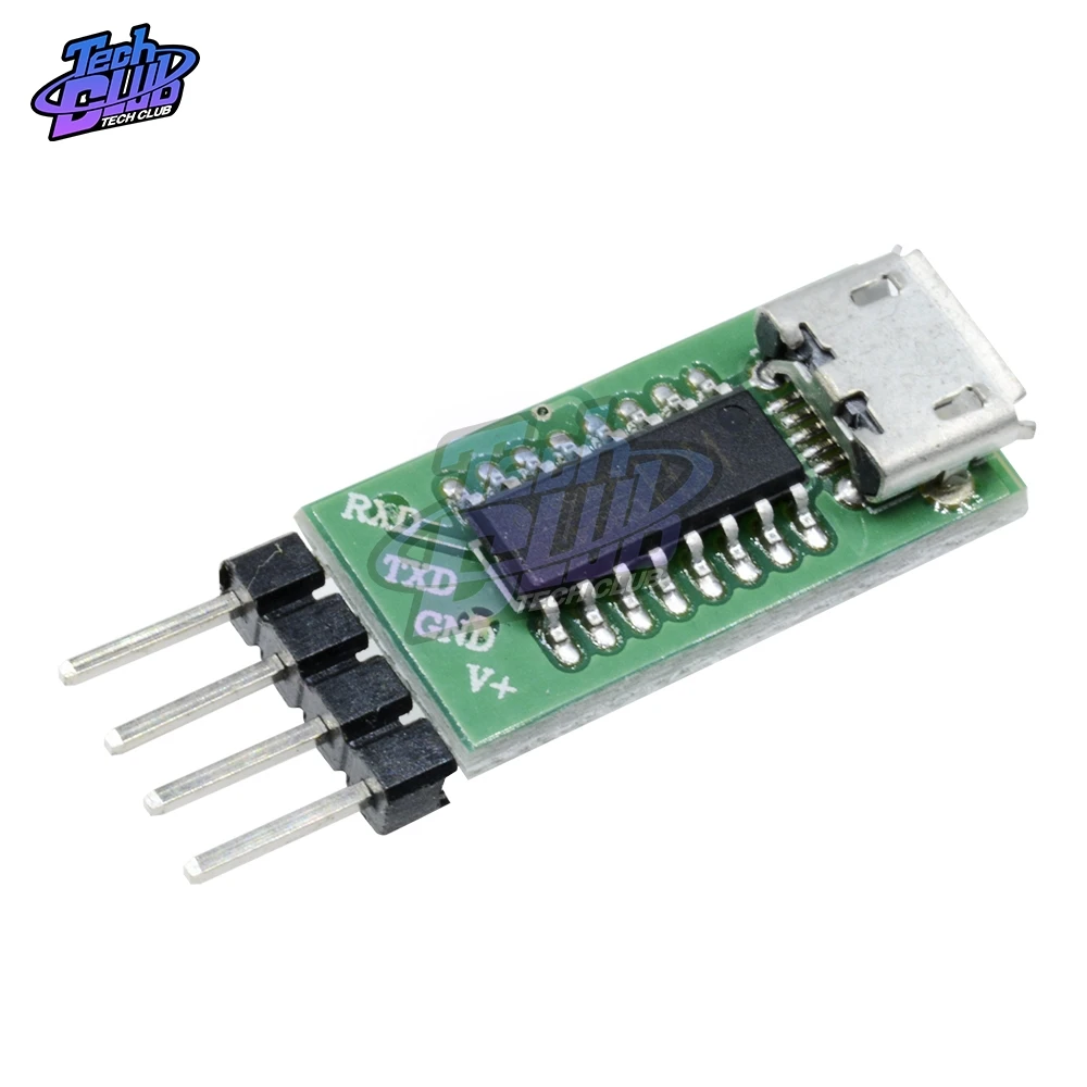 Mini CH340C Micro USB/TTL последовательный порт ISP модуль загрузки 5 в 3 В 500mA заменить CH340G CH340T