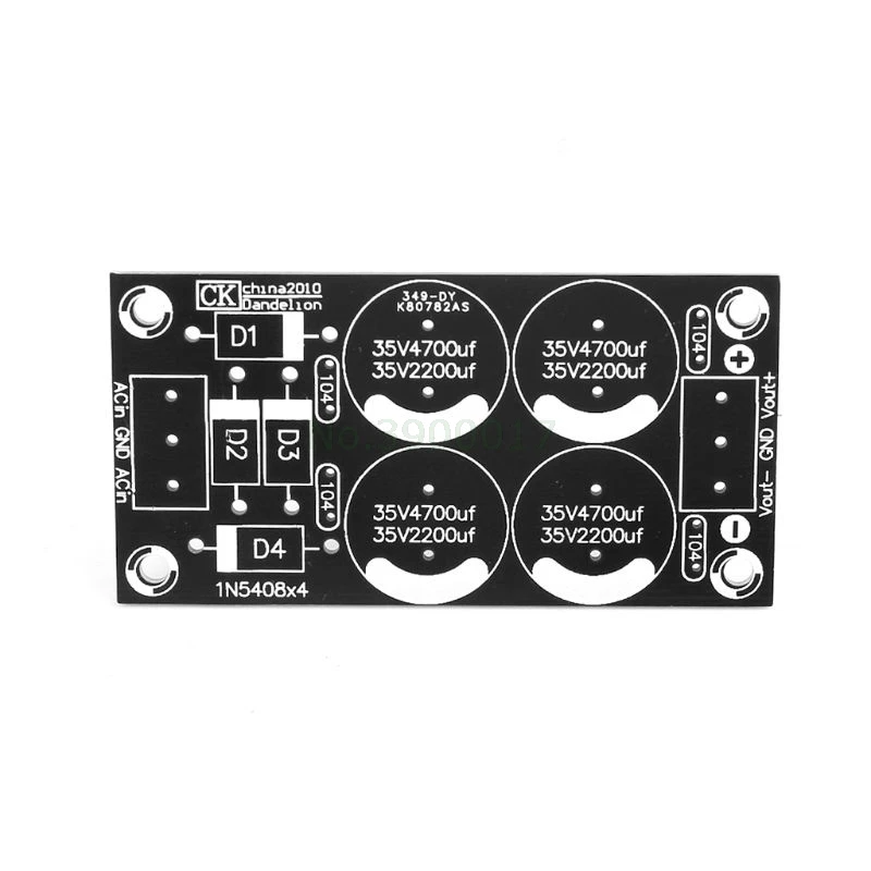 Выпрямительный фильтр плата электропитания усилитель двойная PCB|Импульсный