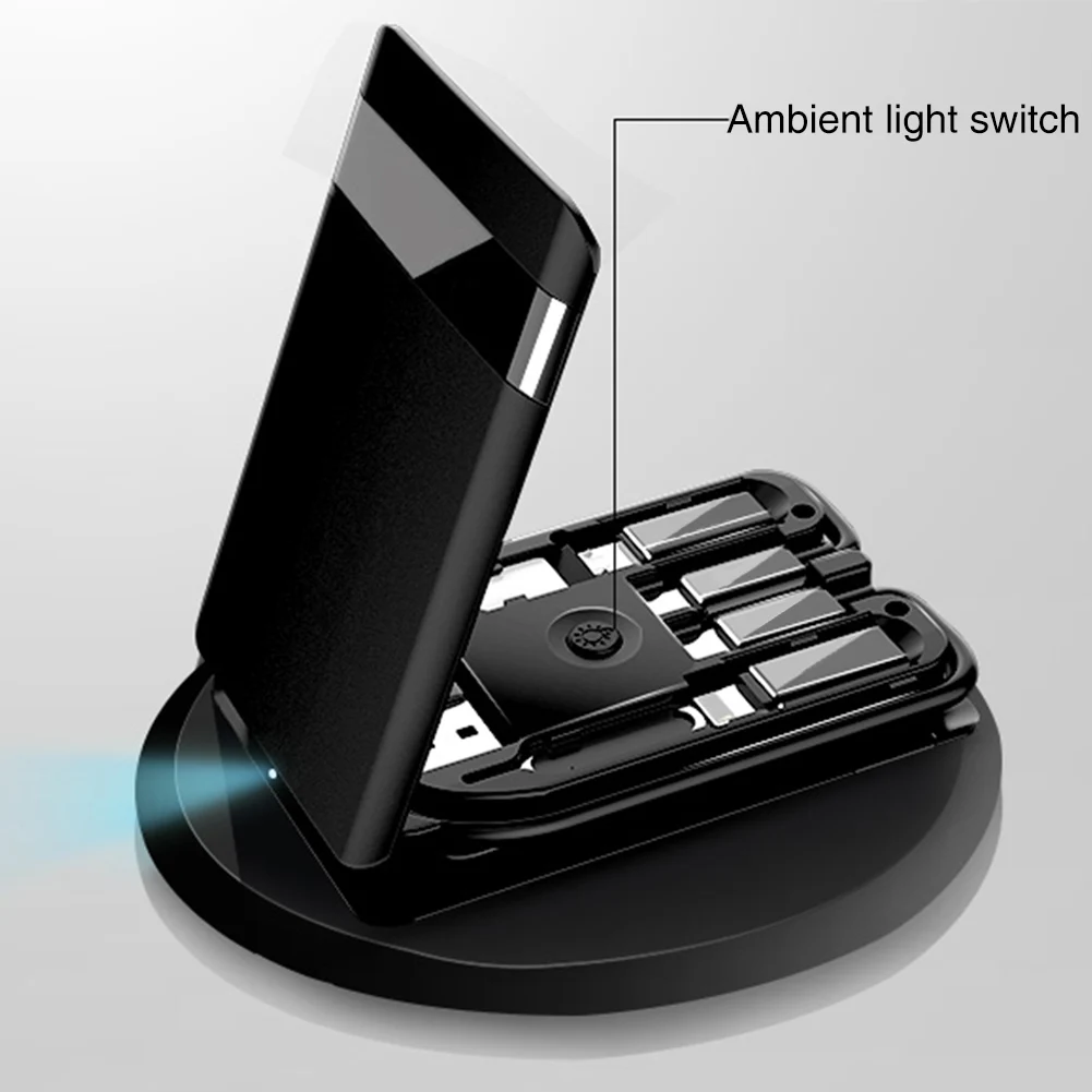 Многофункциональный Дата-кабель для зарядки USB интерфейс хранения светодиодный