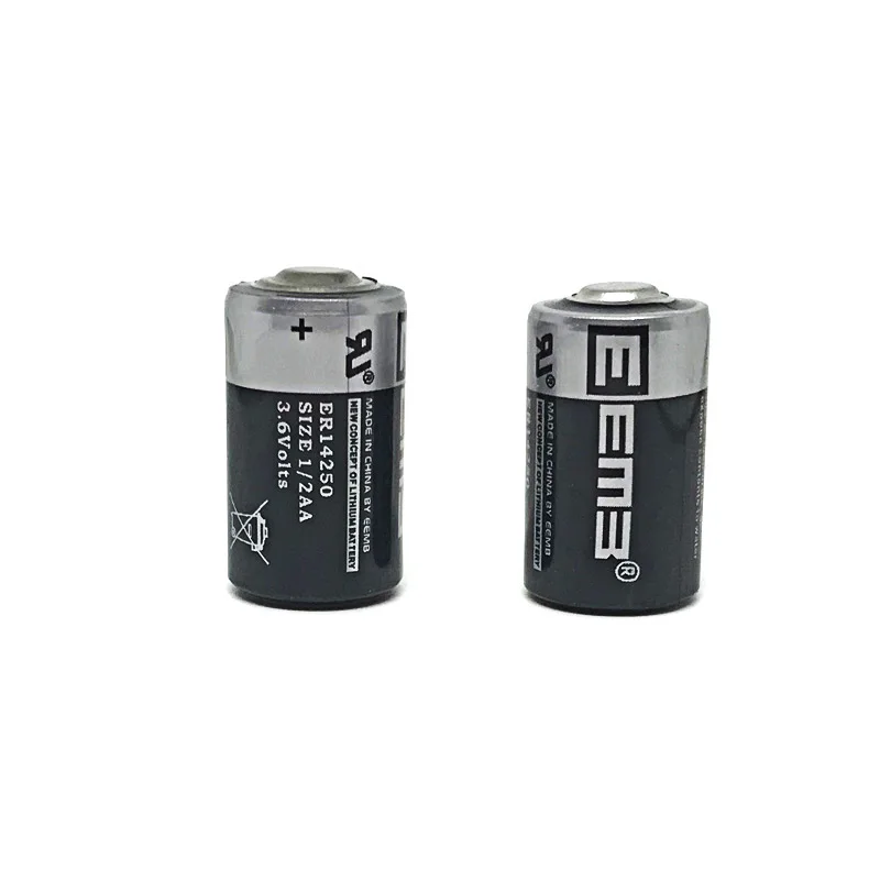 2 шт ER14250 ER 14250 CR14250 SL14250 1/2AA 3,6 V 1200mAh PLC промышленная литиевая батарея основная батарея для камеры