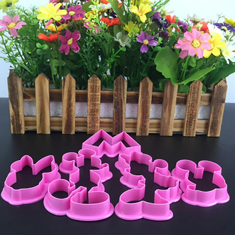 5 шт. мультяшная мышь печенье Форма Рождество/Пасха Фудж искусственная животная