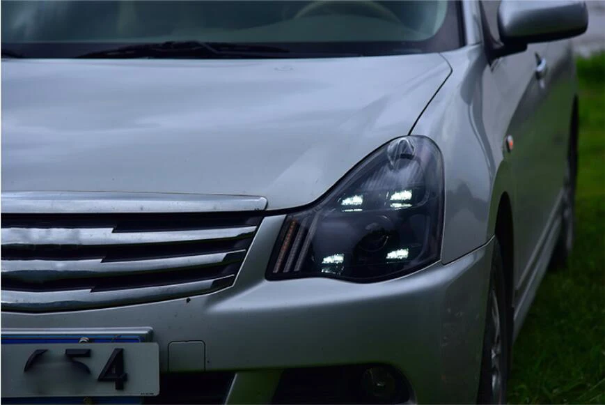 2006~ 2019y автомобиль bupmer головной свет для Nissan Sylphy фара Bluebird sentra автомобильные аксессуары все в светодиодный противотуманный фонарь для Sylphy фары