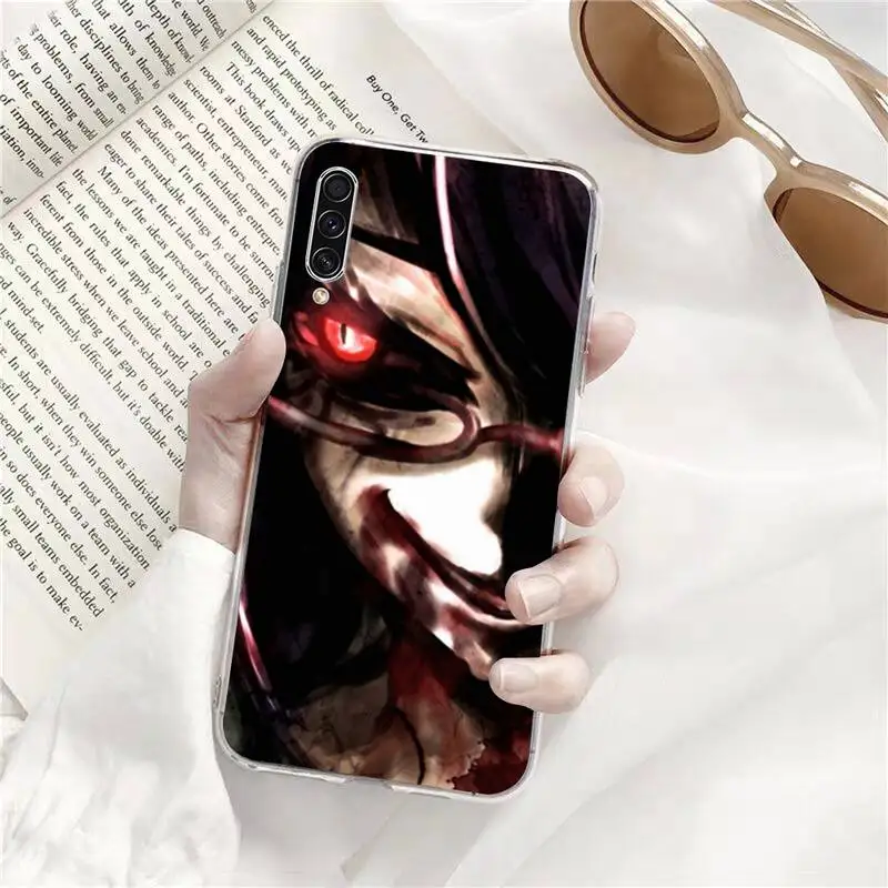 

Rize Kamishiro Tokyo Ghoul Phone Case Transparent for Samsung A71 S9 10 20 HUAWEI p30 40 honor 10i 8x xiaomi note 8 Pro 10t 11