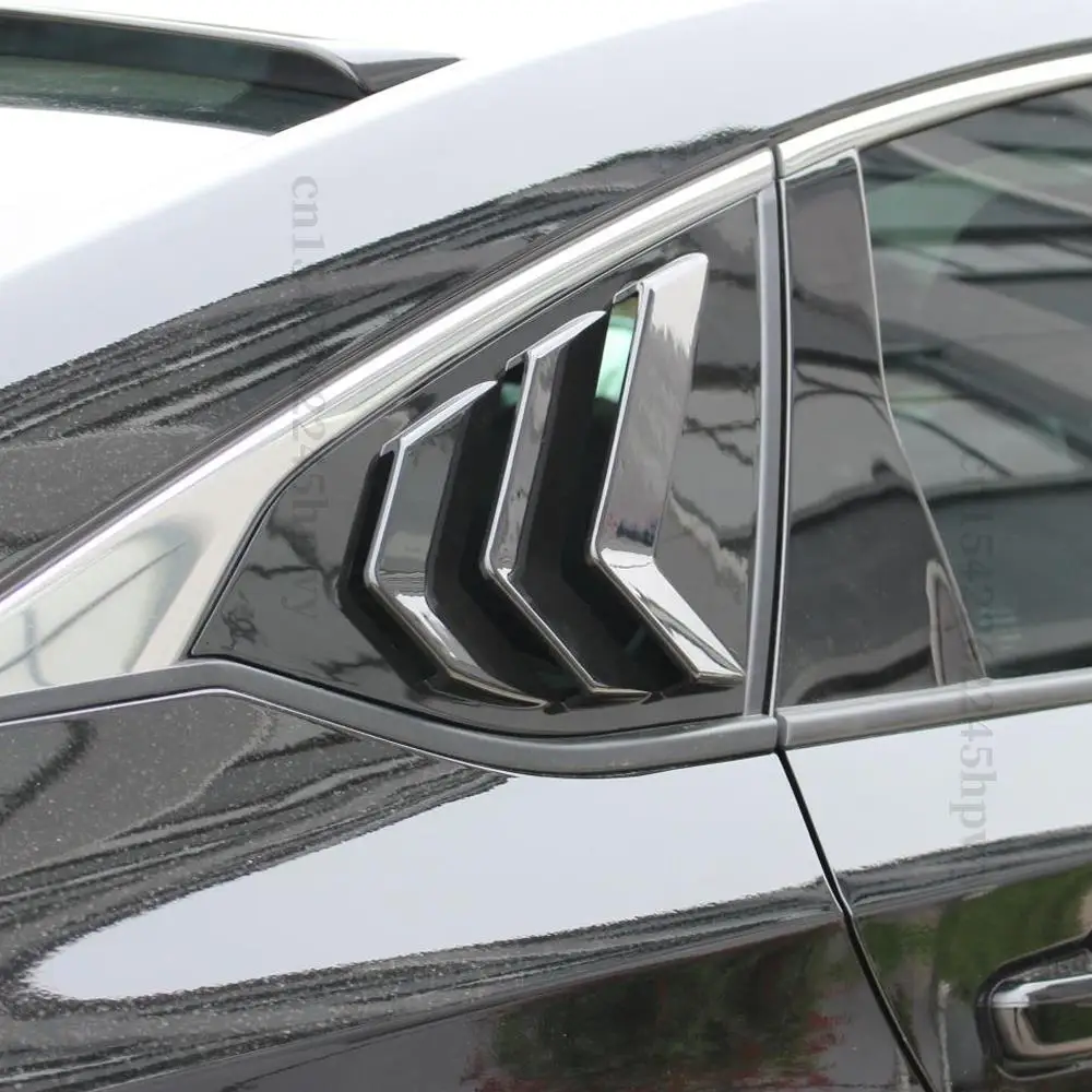 window shutters exterior part tuning modification body kit accessories louver facelift tuning for honda accord 2018 2019 2020 free global shipping
