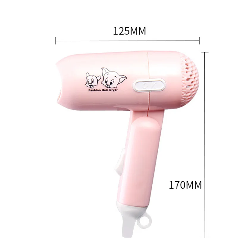 

220V Mini Hair Blow Dryer Traveller Hair Dryer Compact Blower Foldable Portable Light Weight New Personal Care Appliances