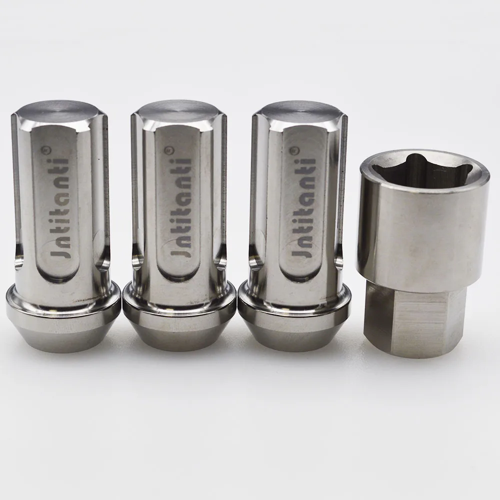 

Титановая Противоугонная гайка M14 * 1,5*35/45, закрытая