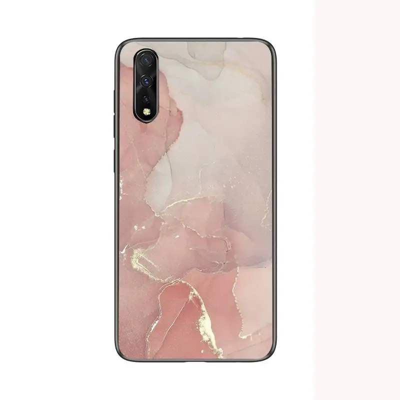 

Marble Texture Phone Case For Samsung S6 S7 Edge S8 S9 S10 E lite2019 S20 Plus Cover Fundas Coque