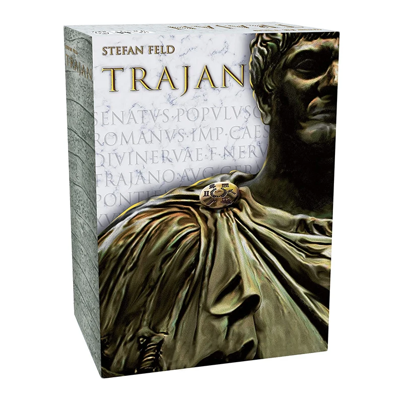 

Новинка 2021 г., настольная игра, карты Trajan, игрушка Gamefigures
