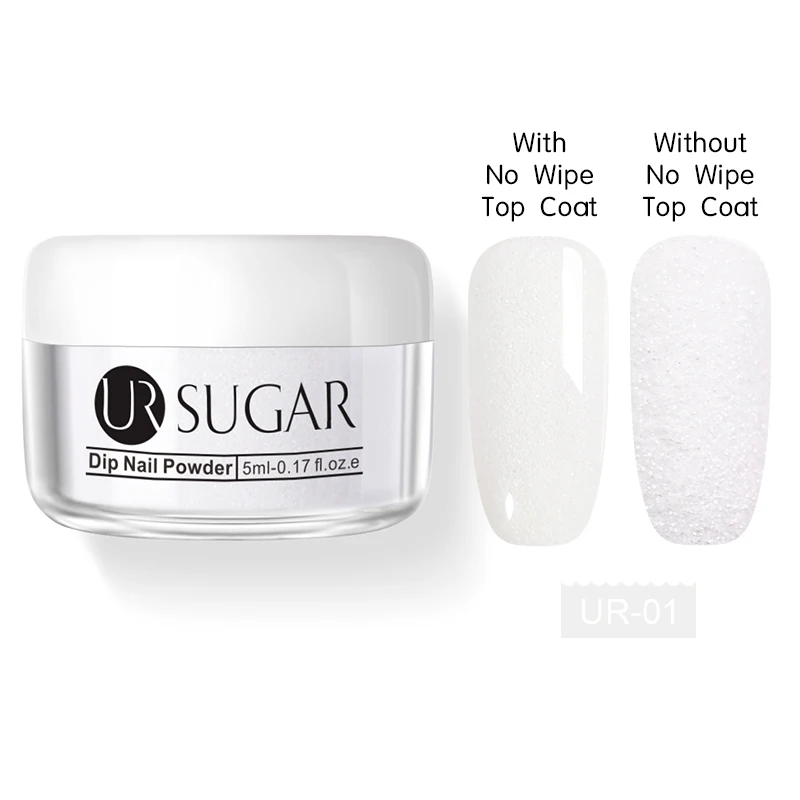1 Ur Sugar 5 мл голографическая погружающаяся пудра для ногтей градиентный французский блеск Dip порошок для ногтей пигмент для украшения ногтей натуральный сухой - Цвет: 1