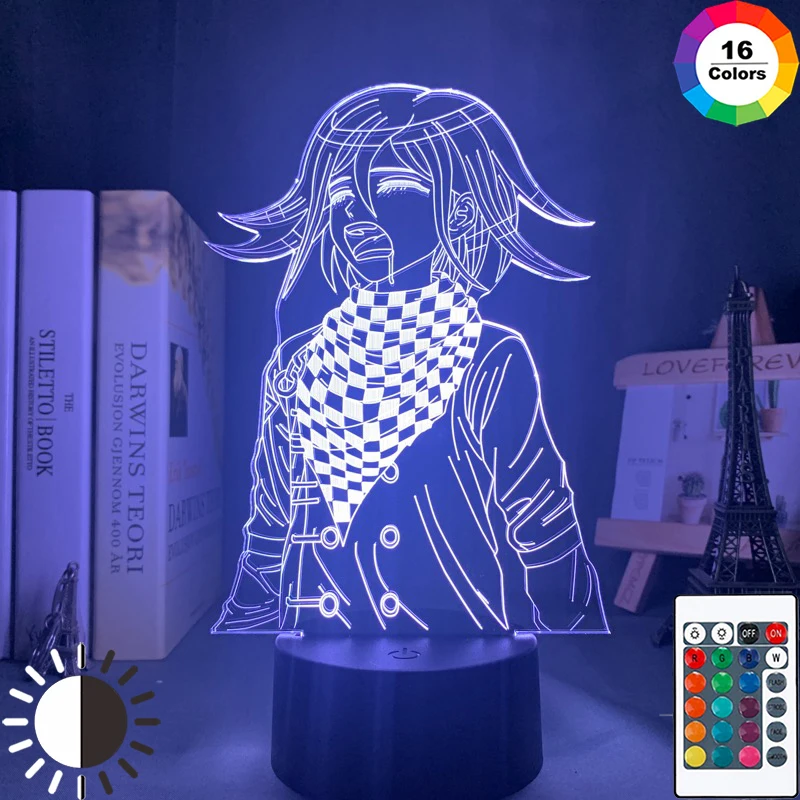 

Светодиодный ночник Danganronpa Kokichi Oma для спальни, украшение, подарок для детей, акриловый 3d светильник Kokichi Oma
