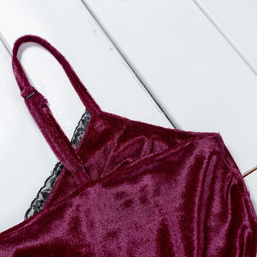 Suphis без рукавов кружевной топ на бретельках и бант короткая бархатная Женская