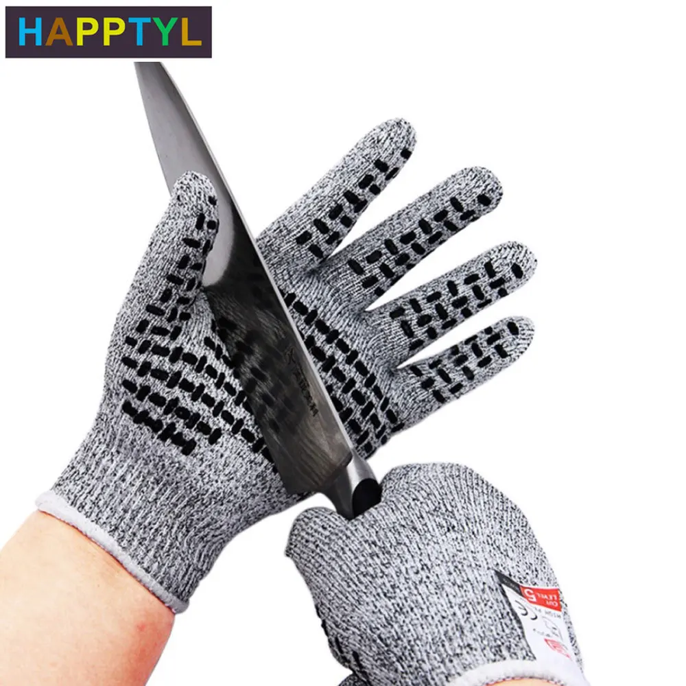 HAPPTYL устойчивы к резке с противоскользящими силиконовыми блоками защитные