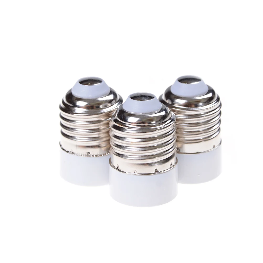 

1 шт. преобразователь E27 для E14 адаптер переходник для розетки Электрический ломтик + огнестойкий PBT Материал противопожарные гнездо адаптер...