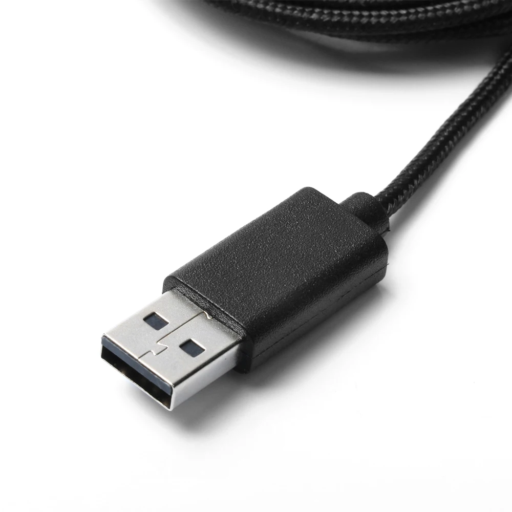 Универсальный нейлоновый Плетеный USB-кабель для мыши версии Logitech G502 HERO RGB игровая