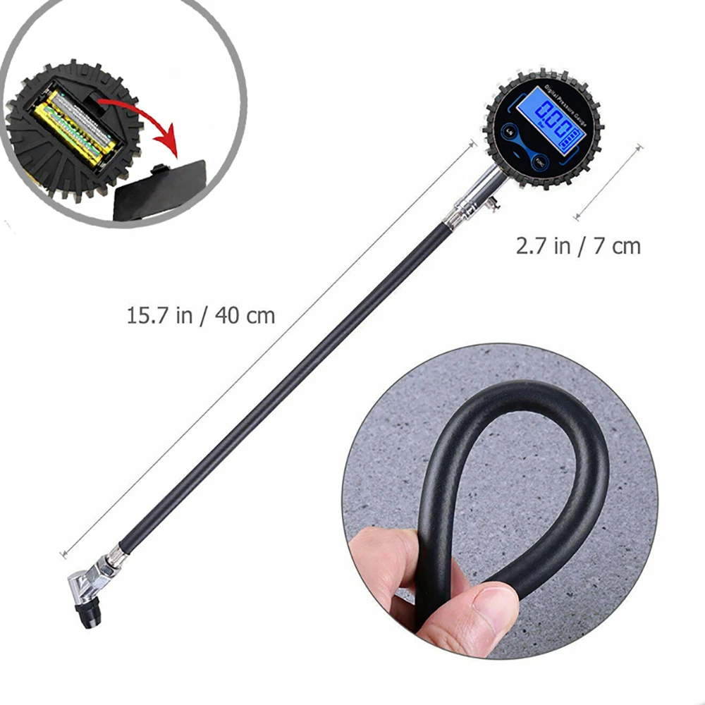 

Compression Tester Tool Lcd Screen Four Unites Gauge Car Compression Testing Gauge Set With Portable Box Four Unites Testing Kit