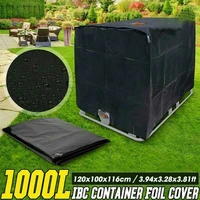 1000 liters ibc garden patio furniture cover set outdoor rain water tank container ton barrel sun protective foil dust covers