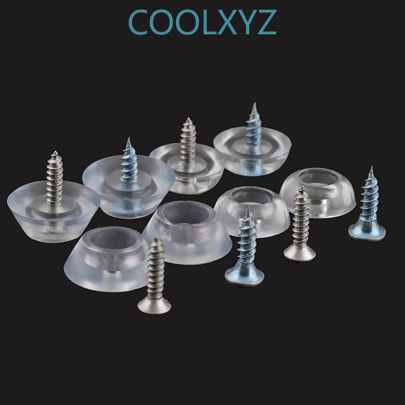 Силиконовые накладки прозрачные мягкие ножки для ногтей мебель Нескользящие