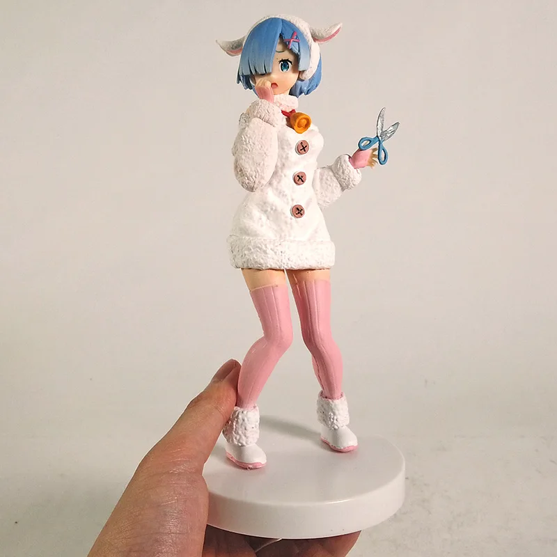 Re:Zero Kara Hajimeru Isekai Seikatsu Rem Sheep Ver. ПВХ фигурка Коллекционная модель игрушечная кукла |