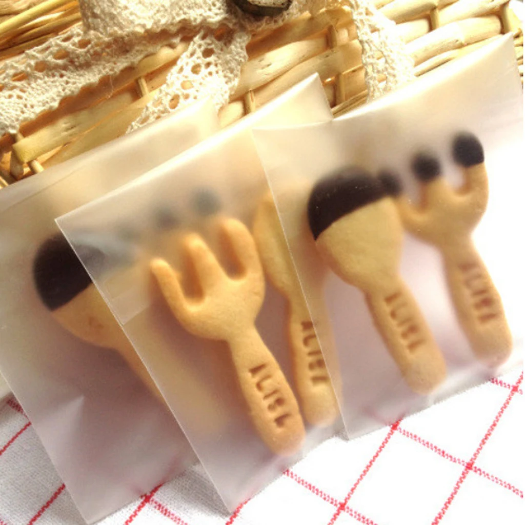 Набор из 100 пакетиков для тортов печенья конфет целлофана | Дом и сад