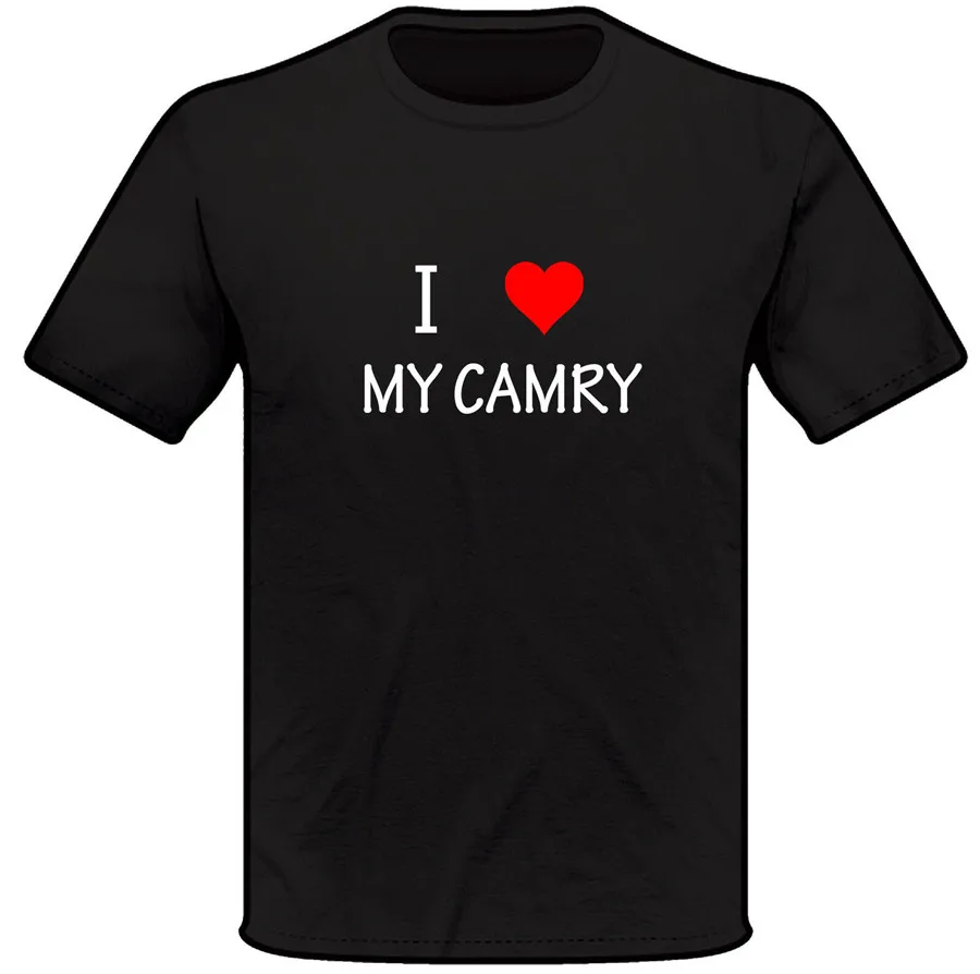 I Love Heart My Camry футболка S-Xxl автомобиль подарок для мужчин и женщин Мужская одежда |