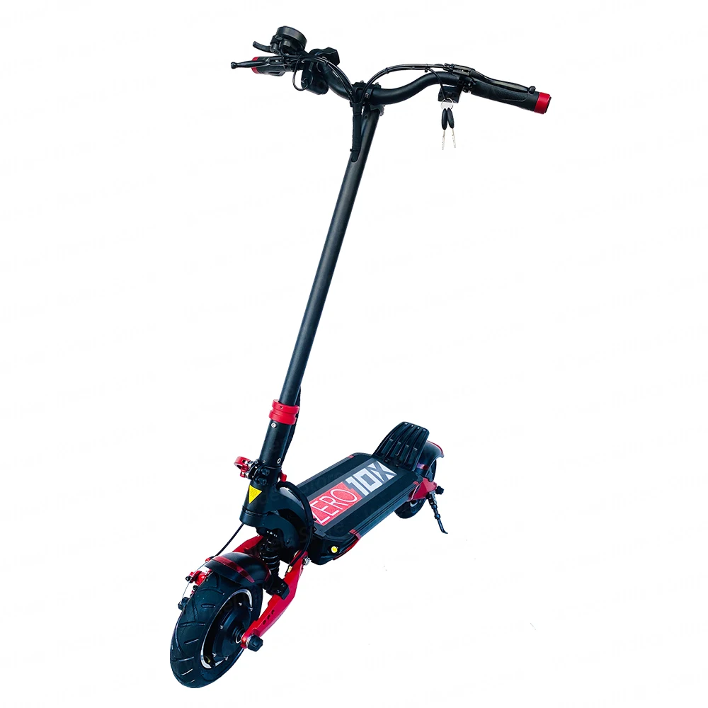 10 дюймовый Гидравлический Электрический скутер с двойным мотором 1200 Вт * 2