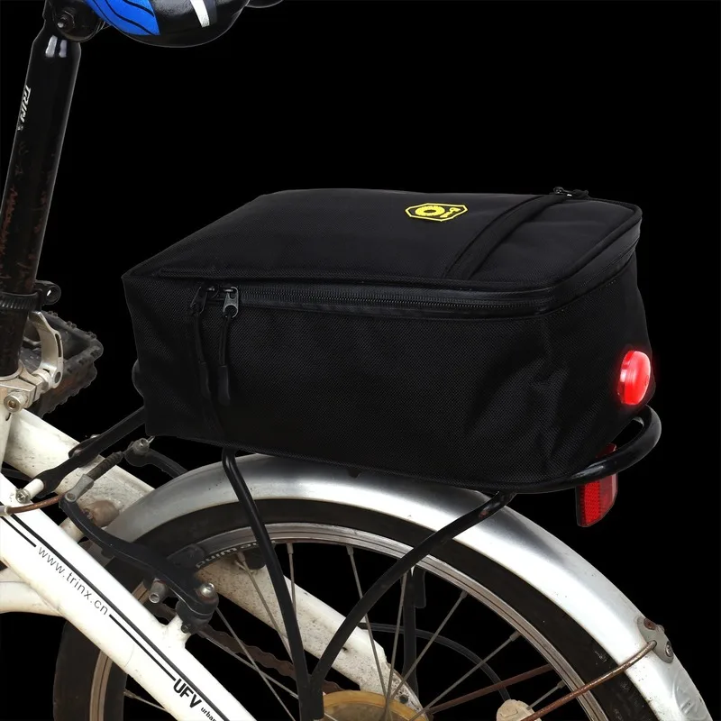 

Folding Bicycle Battery Bag Substitute Driving Bag Seat Cover Trunk Cushion Electric Bicycle Rear Seat Tail Bag Lightweight