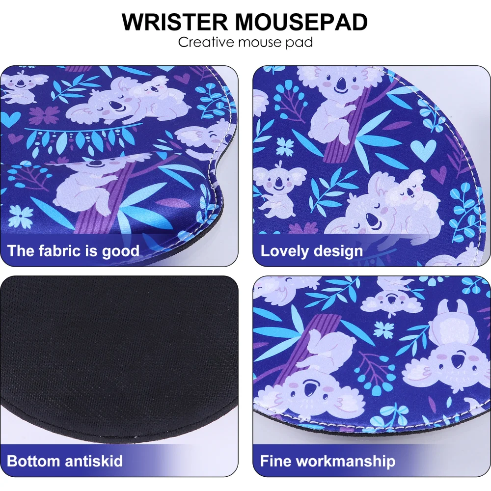 

Home Office Pad Adorable Cartoon Wrist Rest Support Gaming Mat