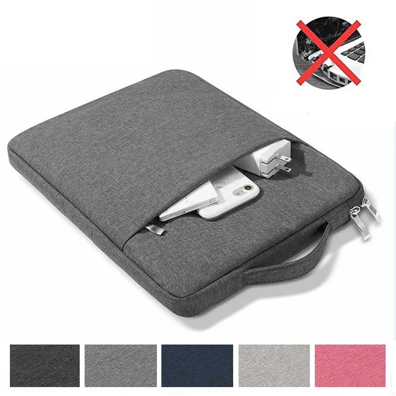 

Tablet Sleeve for iPad 10.2 8th 7th 2020 Ipad pouch Waterproof Zipper Funda Cases ipad bag for New IPad Pro 11 10.5" 2020/2018