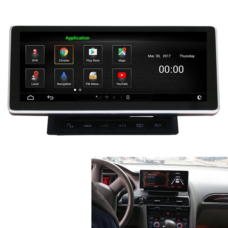 Автомобильный GPS навигатор Android 8 1 4 + 64 ГБ автомобильный радиоприемник