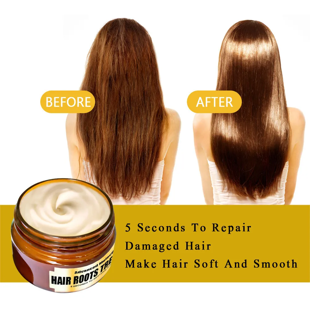 

Hair Detoxifying Nourishing Hair Mask Advanced Molecular Damage Restore Soft Hair Roots Treatmen Recover Scalp for Hair Care