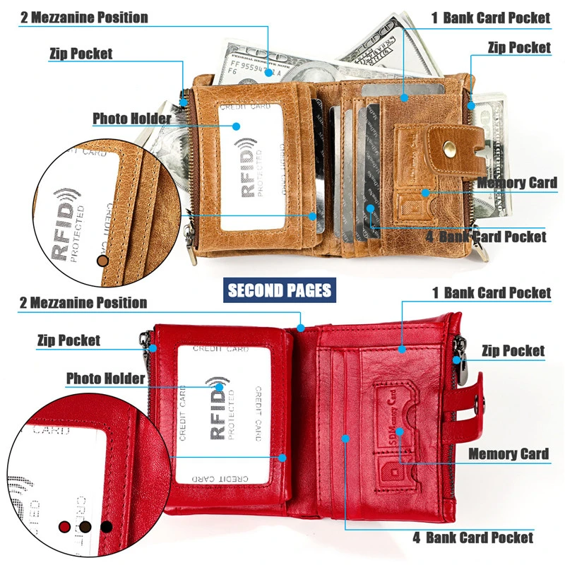 Высокое качество, Rfid, натуральная кожа, Женский кошелек, женский, Portomonee, кошелек для монет, короткий, мужской, сумка для денег, топ, дизайнерский, мужской, для карт, маленький