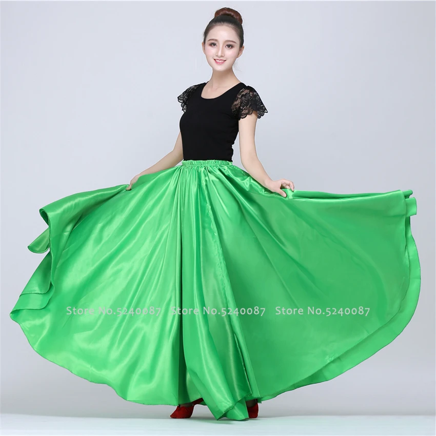 Юбка фламенко для женщин костюм испанского танца живота цыганский хор выступления на сцене взрослых