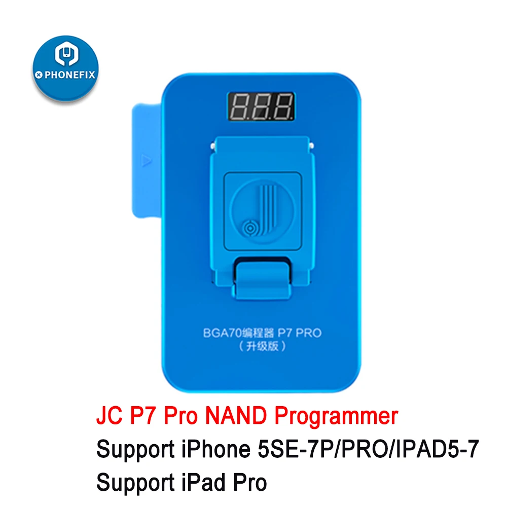 Программатор JC P7 Pro Nand инструмент для ремонта и чтения записи ошибок JCID BGA70 iPhone 5SE 7P