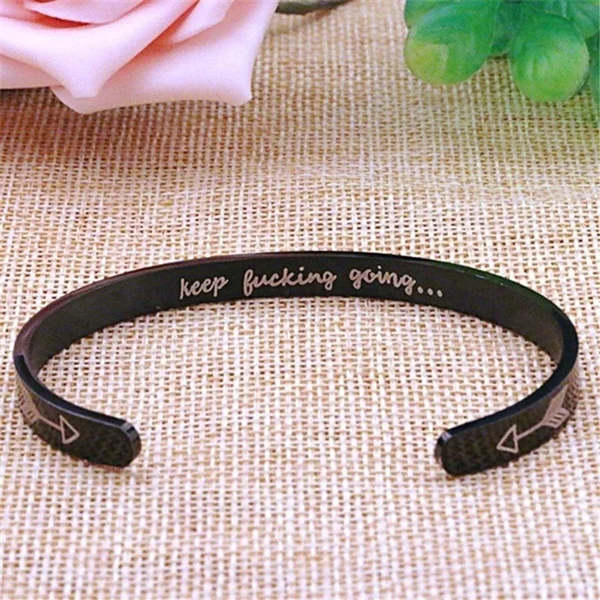 Style 8 black Best Friends Bracelet Cuff Bangle Friendship BFF Bracelet Not Sisters By Blood But Sisters By Heart Jewelry for Women Girls - Окраска металла: Style 8 black