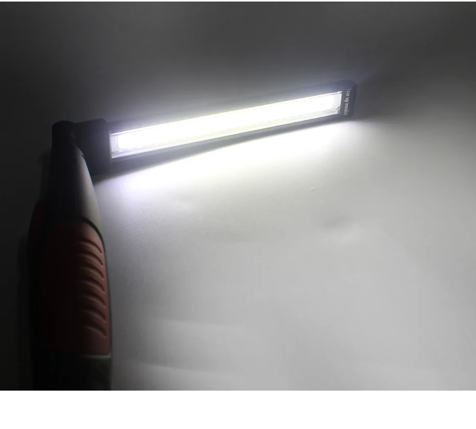 Портативный COB lampen industrieel USB Перезаряжаемый вращающийся на 360 ° Рабочий фонарь для мастерской, ремонта автомобиля, домашнего использования, аварийный D4