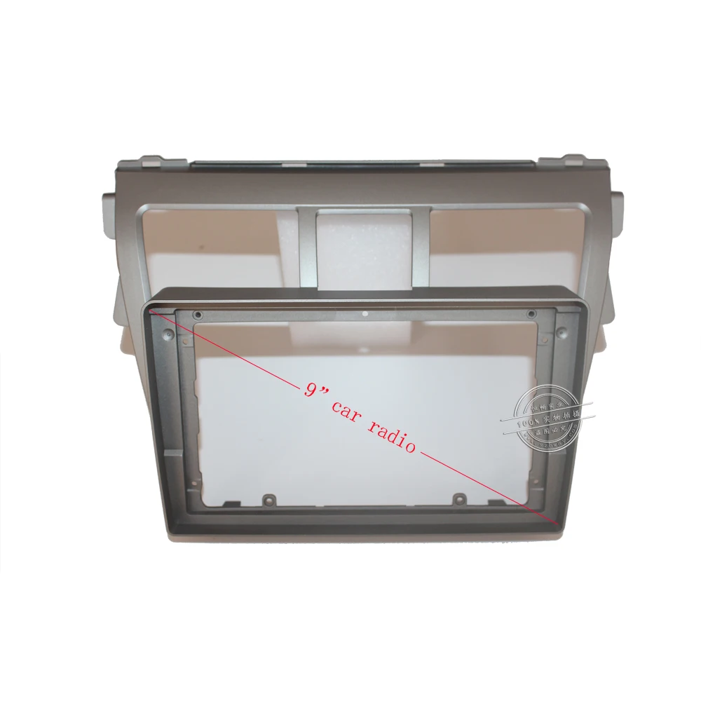 Автомобильный радиоприемник HANGXIAN 2Din для Toyota Vios 2009-2013 DVD gps-плеер панель панели
