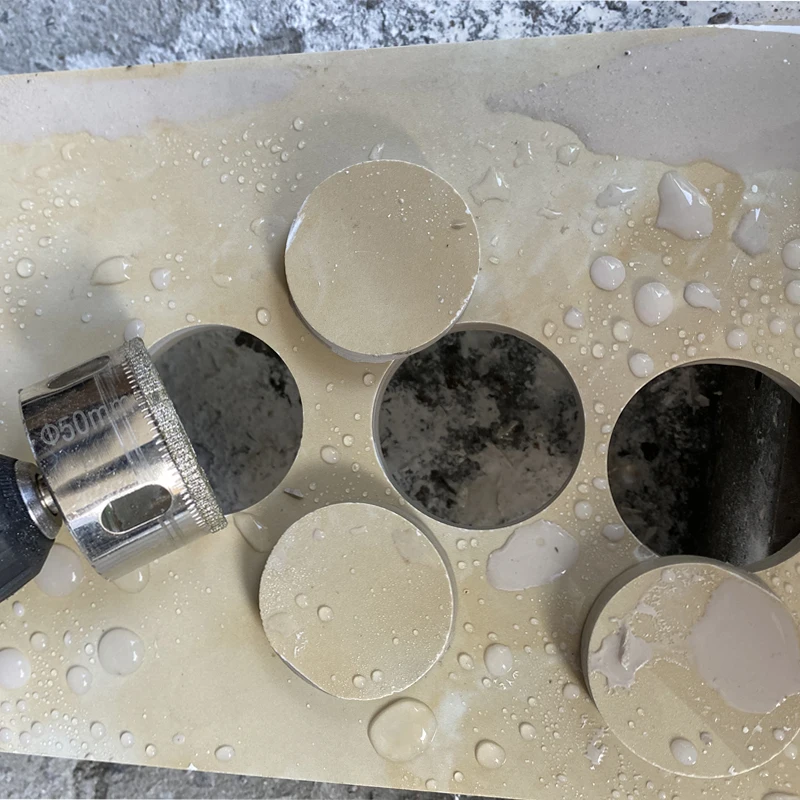 Сверло алмазное для керамической плитки мрамора и керамики 3-100 мм 1 шт. - купить по