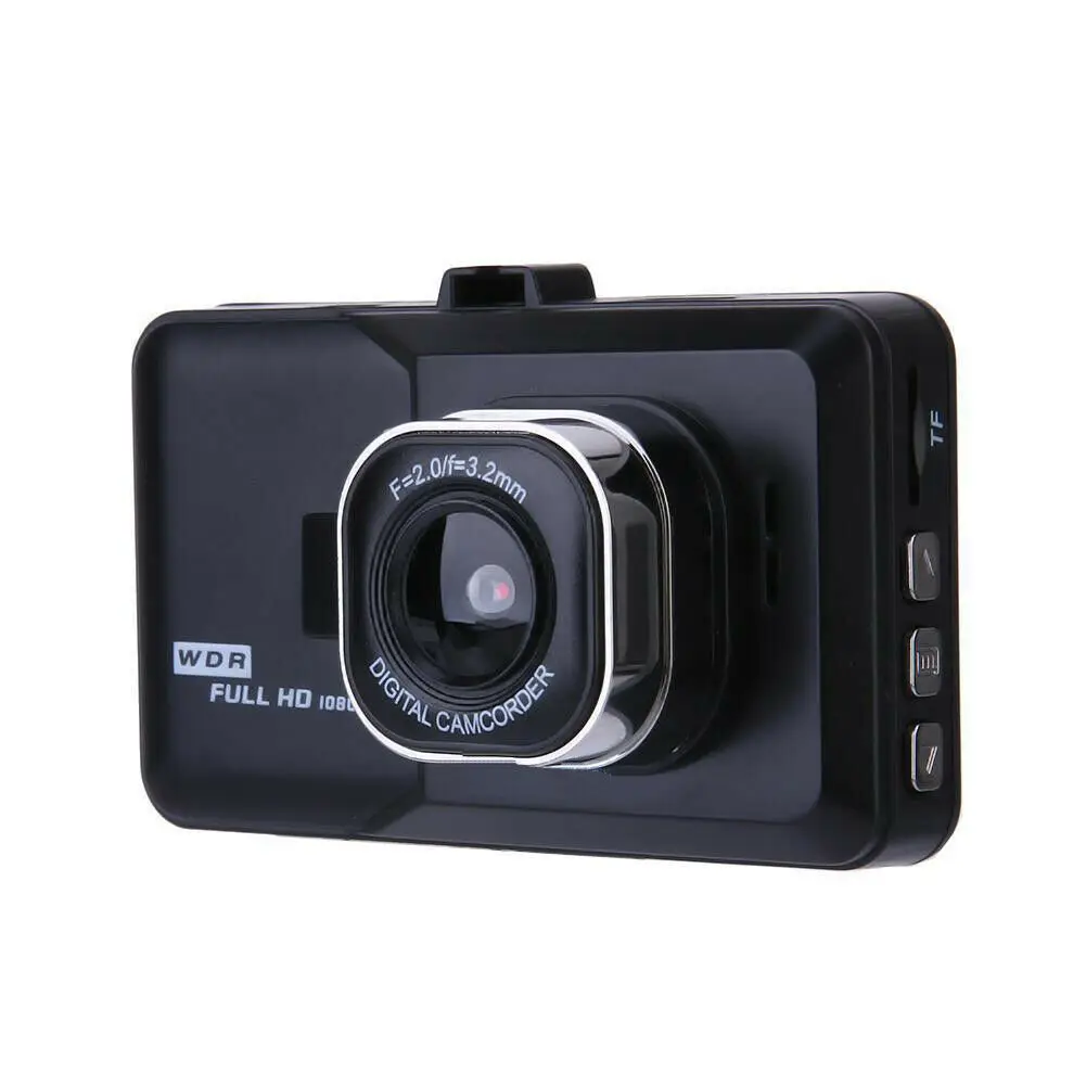 

1080P Car Camcorder Dual Lens Dash Cam Video Camera Recorder Night Vision 3.0" Vehicle Car Dashboard DVR Camera Video Recorder