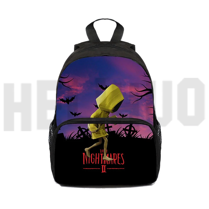 2021 3D Little Nightmares 2 Backpack Boys Girls High Quality SchoolBag Children Bookbag Women Travelbags 12/16 Inch Storage Bag