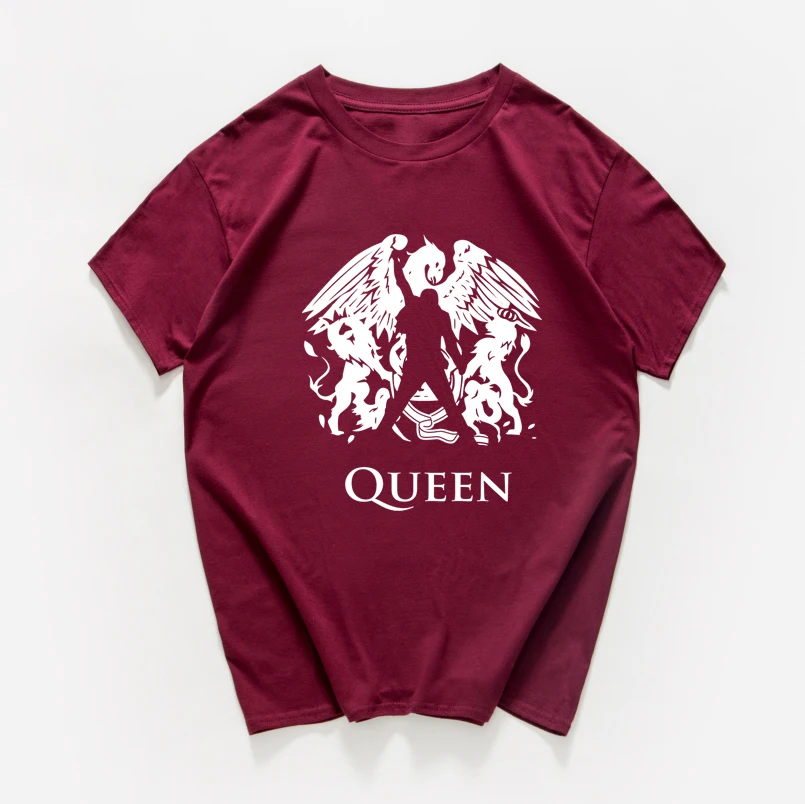 Блестящая рок-группа queen футболка для женщин размера плюс хлопок Летняя женская футболка, винтажная уличная футболка femme harajuku