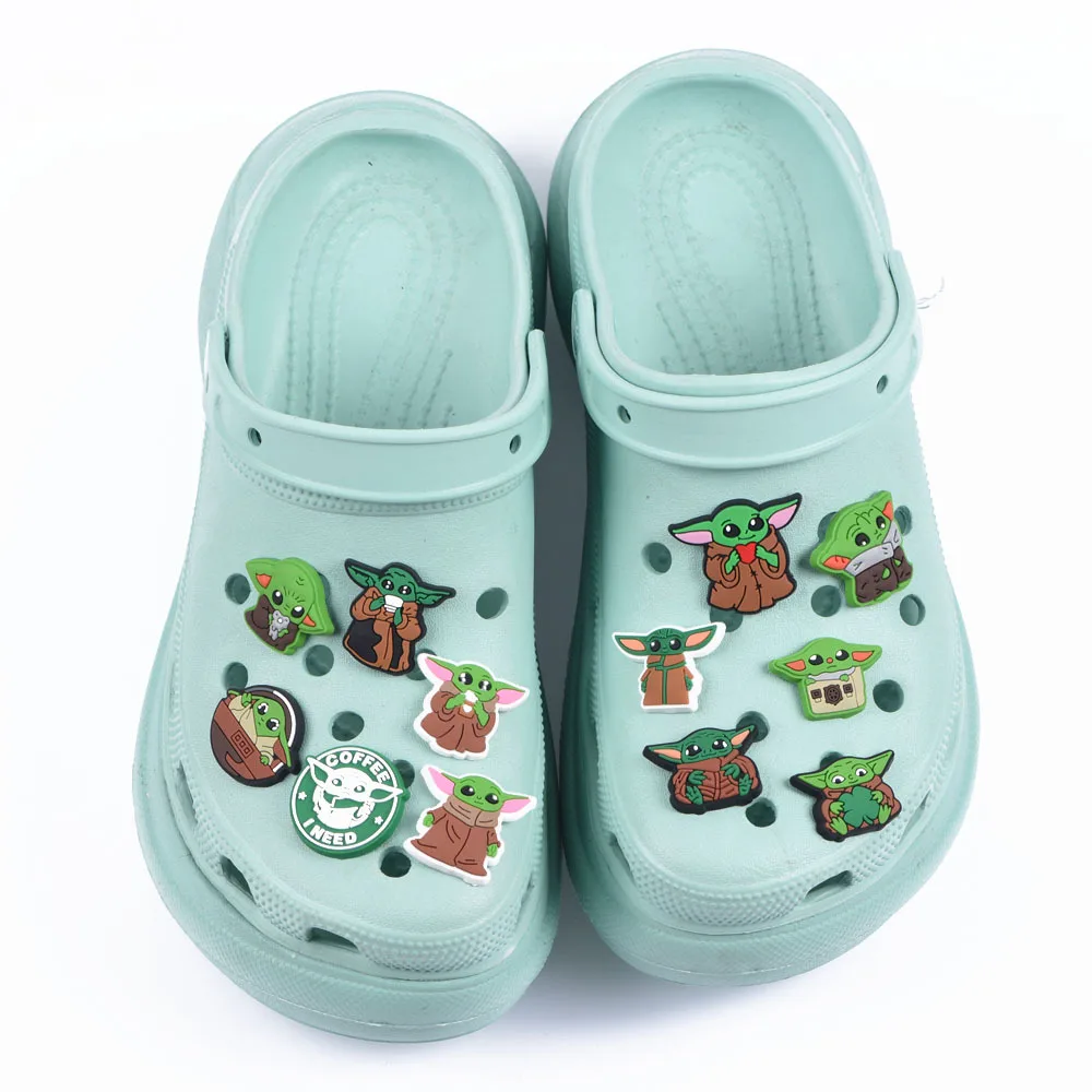 

Kawaii Shoe Design CharmsCroc Charms For Clogs Rubber Cute Bee Pineapple Fruit Charm Shoes Accessories