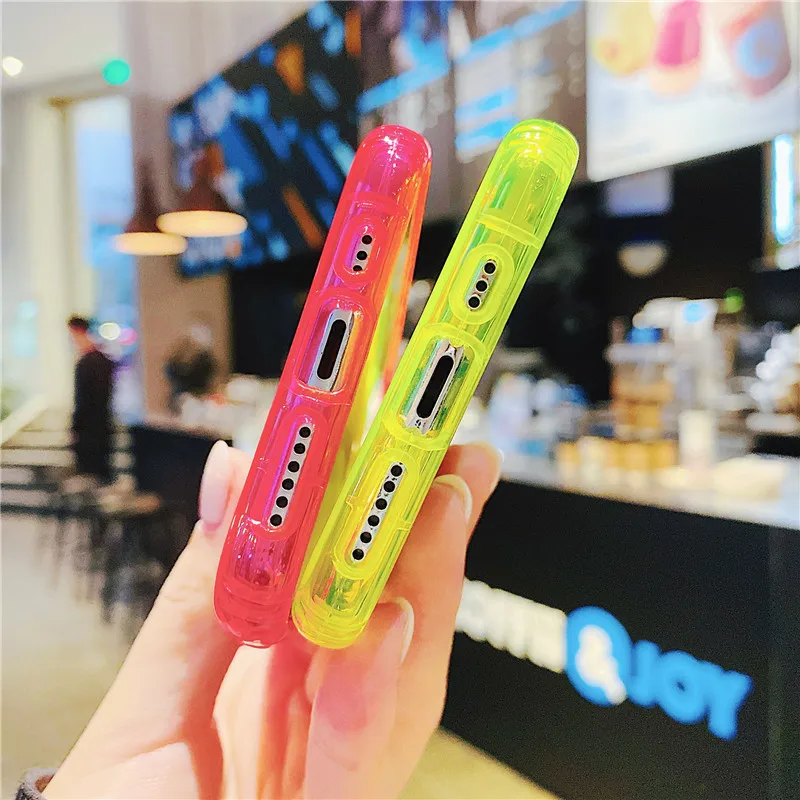 Модный флуоресцентный чехол для телефона с изображением статуи Давида Samsung A50 A70